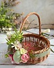 koszyki wielkanocne Wielkanocny koszyczek na święconkę, koszyczek z dekoracją 2
