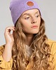 czapki i kapelusze męskie Czapka beanie z bawełny organicznej liliowa 2
