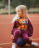 bluzy dla dziewczynki Bluza oversize Rainbow Teddy 4