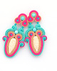 kolczyki soutache Spacer brzegiem morza 2 4