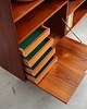regały i półki Biblioteczka tekowa, duński design, lata 70, produkcja: Dania 4