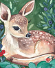 plakaty Baby Deer ilustracja drukowana 2