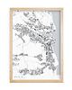 plakaty Mapa Gdyni,  Plakat Gdynia,  Mapy miast 1