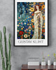 plakaty PLAKAT Gustav Klimt, łąka  obraz kobieta kwiaty 2