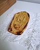 Podstawki pod kadzidełka Ceramiczna podstawka bursztynowa 1