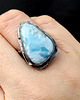 pierścionki srebrne Larimar 4
