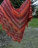 szale damskie coral silk / chusta 2
