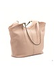 torby na ramię Skórzana torebka typu Shopper Nude 2