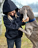 bluza z kapturem damska Bluza Psiarza na spacery outdoorowa softshell 6