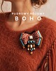 broszki Brosza z kolekcji Boho z niesamowitymi paciorkami i kamieniami 9