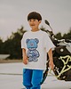 t-shirty dla chłopców T-shirt oversize Blue Teddy 8