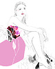 grafiki i ilustracje grafika fashion woman II 1