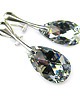 klipsy Zwierciadlane klipsy kryształ Swarovski - Lustereczka 1