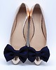 klipsy do butów Klipsy do butów Coquet - Kokardki / Navy Bow 1