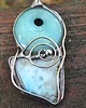 wisiory Larimar na surowo - wisiorek 1