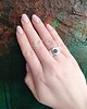 pierścionki srebrne Pink topaz 5