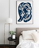 plakaty Plakat Kandinsky blue  4