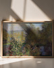 plakaty PLAKAT Claude Monet, pejzaż wiosna sztuka ścienna, ogród kwiaty 5
