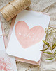 kartki scrapbooking Kartka Walentynkowa "Rose Gold Love" MIŁOŚĆ 2
