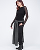 spódnice midi Pleated half-skirt 4