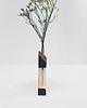 wazony Mały wazon z plastra drewna 1