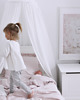 obrazy i plakaty do pokoju dziecięcego Lovely Rabbit Poster  White/ powder pink 2