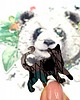 puzzle dla dzieci PUZZLE DREWNIANE DUŻA PANDA 140 elementów L 2