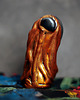 figurki i rzeźby Rzeźba z gipsu figurka mężczyzny w złotej szacie, 10 cm 2