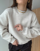 bluza bez kaptura damska Bluza Soho mocca melange 2