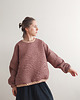 bluza bez kaptura damska Bluza Wafel "W_05" nutella 6
