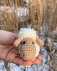 breloki Biała owca - brelok zawieszka 5