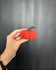 dodatki - różne Dynia ozdobna handmade, rozmiar S, kolor ciemnopomarańczowy - 1 szt. 6