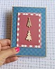 kartki scrapbooking Kartki świąteczne 4szt - ręcznie robione, oryginalne kartki 3