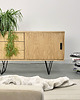 komody i szafki Komoda sideboard D-S11 przesuwane drzwi oraz szuflady 3