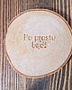 podkładki do kuchni Drewniana podkładka po prostu bądź, walentynki 1