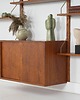 półki Regał systemowy tekowy, duński design, lata 60, produkcja: Dania 2