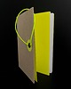 notatniki i albumy Notes w kropki zamykany na gumkę Fluo Yellow 1