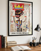 plakaty PLAKAT Basquiat street art graffiti poster sztuka uliczna 80 1