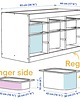 naklejki ścienne do pokoju dziecka Naklejka na pojemniki Trofast Ikea pasy naklejki w paski 1