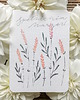 kartki scrapbooking Kartka Kolekcja Kwiatowa LAWENDA 4