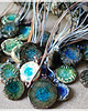 wisiory Turkusowy wisior ceramiczny SEAGLASS, naszyjnik z duszą 3
