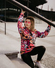 bluza z kapturem damska Damska Bluza Expres Zamek DR.CROW Dessert Monsters 1