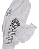 bluza bez kaptura damska Biały Longsleeve Butter Cutter White Light 8