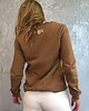 bluza bez kaptura damska Bluza dresowa - CAMEL 2