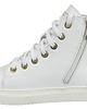 sneakersy damskie Sneakersy skórzane suwak + sznurówki  (6203) 5