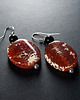 kolczyki z kamieniami Kolczyki z agatem ognistym. [SK17] 4