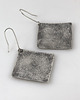 kolczyki wire wrapping Kamień - duże srebrne kolczyki lub klipsy 1