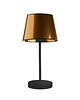 lampy stołowe Czarna lampa stołowa do salonu SIENA MIRROR w stylu loftowym 2