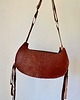 torby na ramię Skórzana brązowa torebka handmade z upcyklingu 3