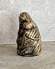 figurki i rzeźby Rzeźba Matka z dzieckiem złoto-srebrna wys. 10,4 cm 4